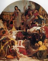 Ford Madox Brown - Chaucer at the Court of Edward